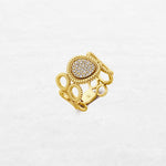 O! Jewelry Testimonial Ring | OR-8121 – made in Antwerp with 18k gold and ethically sourced diamonds.