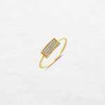 O! Jewelry Silhouette Bold | OR-8130 – made in Antwerp with 18k gold and ethically sourced diamonds.
