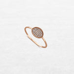 O! Jewelry Silhouette Oval | OR-8140 – made in Antwerp with 18k gold and ethically sourced diamonds.