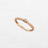 Stack Diamond Ring | OR-5273 with ethically sourced natural diamonds in 18k gold, handcrafted in Antwerp.