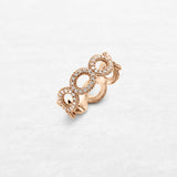 Luxury Revolve Open | OR-5788 in 18-karat gold with hand-set natural diamonds, designed in Belgium.
