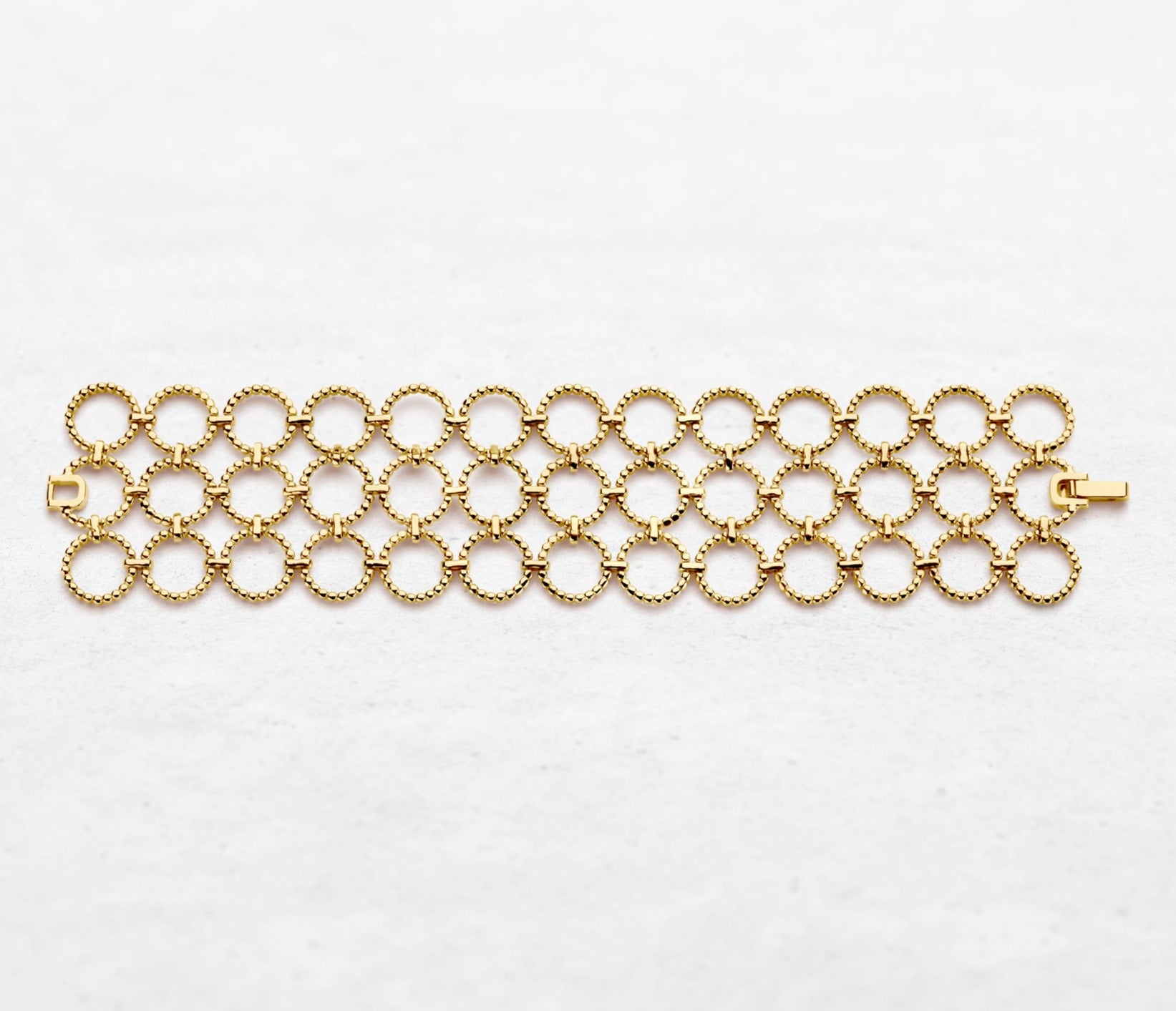 O! Jewelry Triple Sphere | OB-5023 – solid 18k gold, made in Belgium.