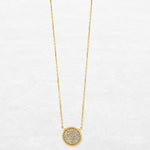 O! Jewelry Plateau Necklace | OP-4041 – made in Antwerp with 18k gold and ethically sourced diamonds.