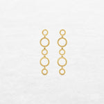 O! Jewelry Sphere Earrings | OE-8596 – solid 18k gold, made in Belgium.