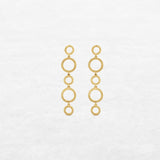 O! Jewelry Sphere Earrings | OE-8596 – solid 18k gold, made in Belgium.
