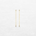 O! Jewelry Leaf Earrings Low | OE-6034 – made in Antwerp with 18k gold and ethically sourced diamonds.