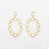 Isle Earrings | OE-8148 in 18k gold, made by O! Jewelry in Antwerp, Belgium.