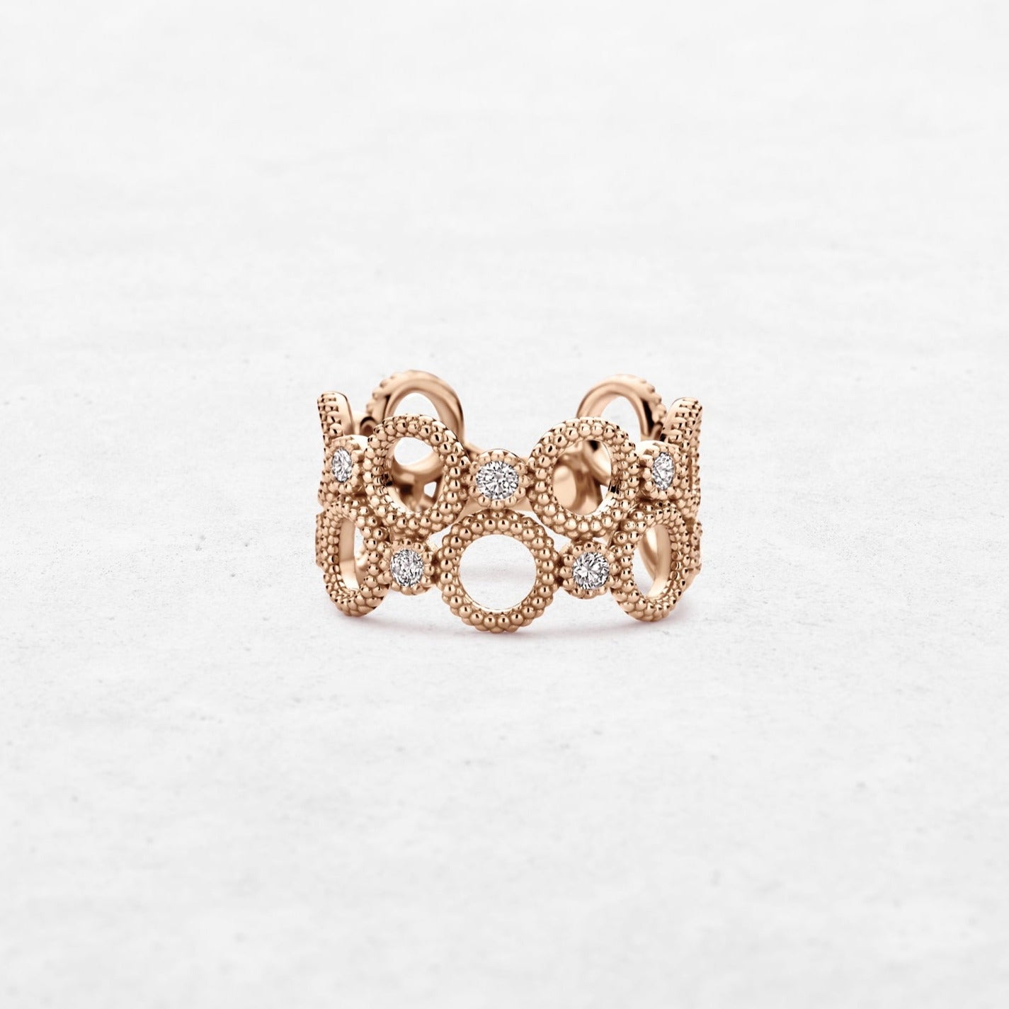 O! Jewelry Affinity Double | OR-8145-2 – made in Antwerp with 18k gold and ethically sourced diamonds.