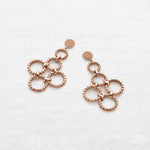 Bohemian Earrings | OE-5011A in 18k gold, made by O! Jewelry in Antwerp, Belgium.