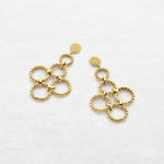 O! Jewelry Bohemian Earrings | OE-5011A – solid 18k gold, made in Belgium.
