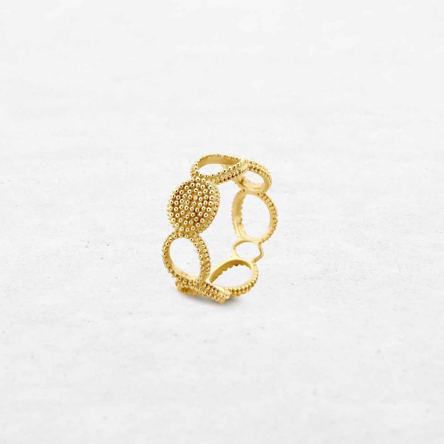 Luxury Revolve Ring | OR-5755 in 18-karat gold, handcrafted in Antwerp.