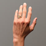 Signet Ring | OR-9150 in 18k gold, made by O! Jewelry in Antwerp, Belgium.