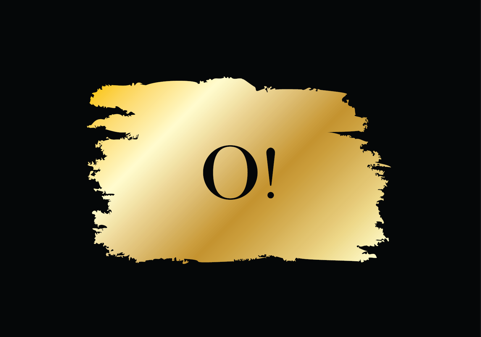 Luxury O! Jewelry Gift Card in 18-karat gold, handcrafted in Antwerp.