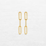 O! Jewelry Clip Earrings | OE-9100 – solid 18k gold, made in Belgium.