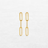O! Jewelry Clip Earrings | OE-9100 – solid 18k gold, made in Belgium.
