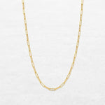Timeless Clip Necklace | OP-9100 in 18-karat gold, designed and made in Antwerp.