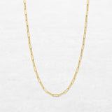 Timeless Clip Necklace | OP-9100 in 18-karat gold, designed and made in Antwerp.