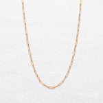 Timeless Clip Necklace | OP-9100 in 18-karat gold, designed and made in Antwerp.