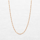 Timeless Clip Necklace | OP-9100 in 18-karat gold, designed and made in Antwerp.