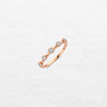 Timeless Flux Ring Five | YT226092YC with natural diamonds and 18k gold, responsibly made in Antwerp.