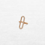 Timeless Architect Oval | OR-8213 with natural diamonds and 18k gold, responsibly made in Antwerp.