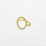 Architect Circle | OR-8216 with ethically sourced natural diamonds in 18k gold, handcrafted in Antwerp.