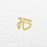 Luxury Architect Pillar | OR-8217 in 18-karat gold with hand-set natural diamonds, designed in Belgium.