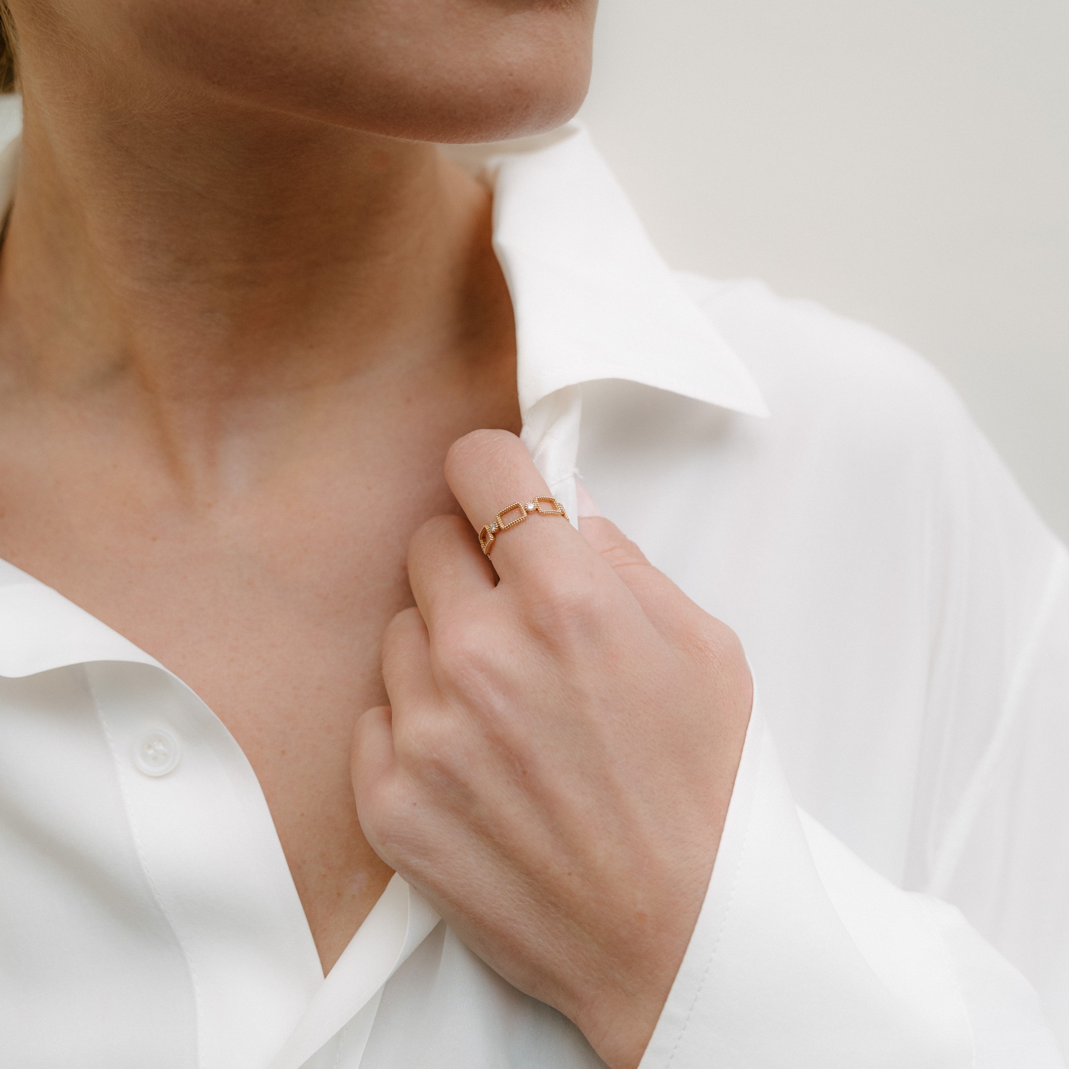 O! Jewelry Affinity Bold | OR-8201C – made in Antwerp with 18k gold and ethically sourced diamonds.