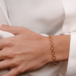 Timeless Sphere Bracelet | OB-5788-4 in 18-karat gold, designed and made in Antwerp.