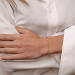 Triad Bracelet | OB-5164 with ethically sourced natural diamonds in 18k gold, handcrafted in Antwerp.