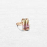 Custom Trinket Ring | OR-4220 with ethically sourced natural diamonds in 18k gold, handcrafted in Antwerp.