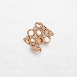 Timeless Affinity Triple | OR-8145-3 with natural diamonds and 18k gold, responsibly made in Antwerp.