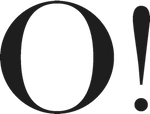 O! logo in black